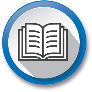 low level literacy icon